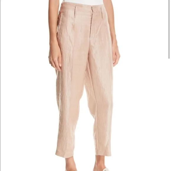Forte Forte "Iridescent" pants in satiny linen. - Picture 1 of 14